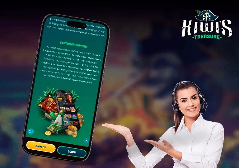 kiwi treasure support