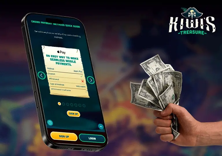 kiwi treasure payments