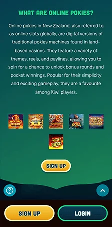 kiwi treasure casino mobile casino experience